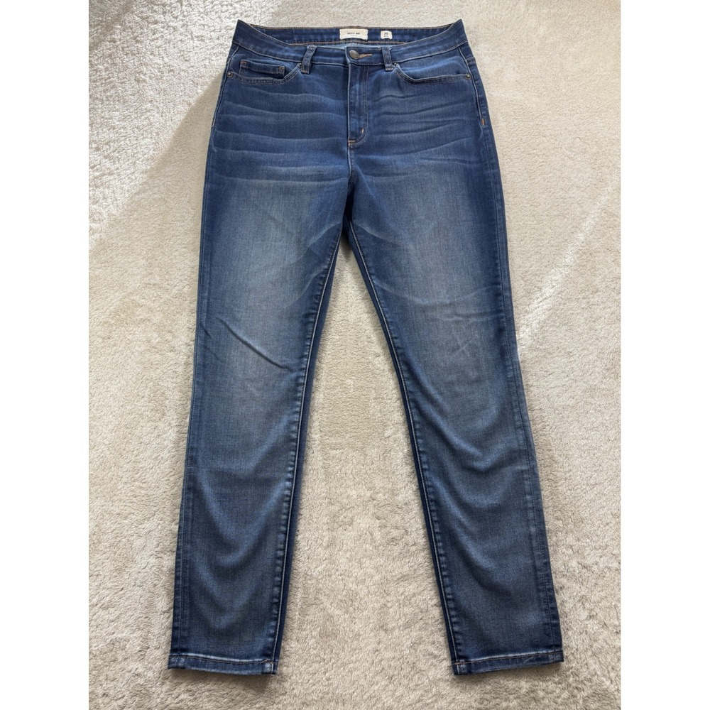 Miss Me Womens High Rise Ankle Skinny Blue Jeans 30 Meas: 30x27.5